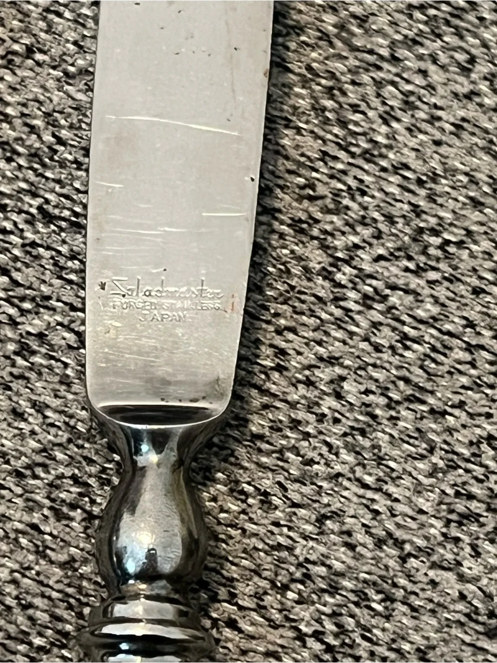 Saladmaster Ellise Dinner Knives Forged Stainless Japan Set of 5 Dinner Knives